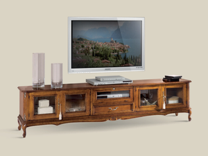 5121 - Wooden TV cabinet with doors _ Tarocco Vaccari Group